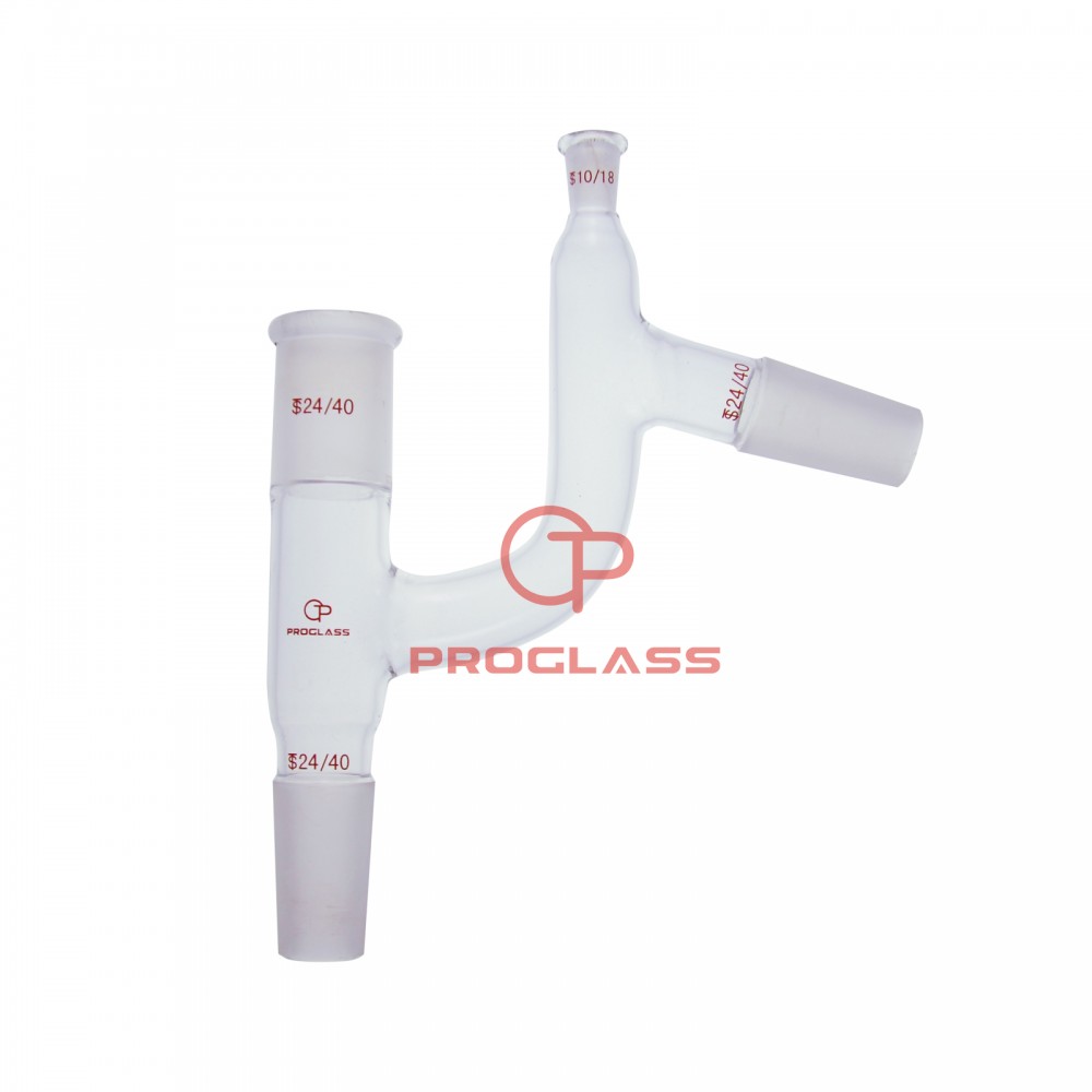 Adapter,Distillation Claisen adapter four way with 10/18 Thermometer